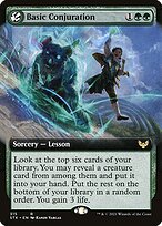 Magic the Gathering Card - Basic Conjuration - MTG Circle