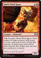 Magic the Gathering Card - Smelt-Ward Ignus - MTG Circle