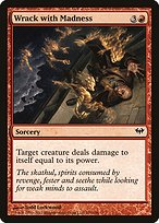 Magic the Gathering Card - Wrack with Madness - MTG Circle