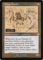 Magic the Gathering Card - Scrap Trawler - MTG Circle