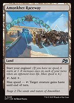 Magic the Gathering Card - Amonkhet Raceway - MTG Circle