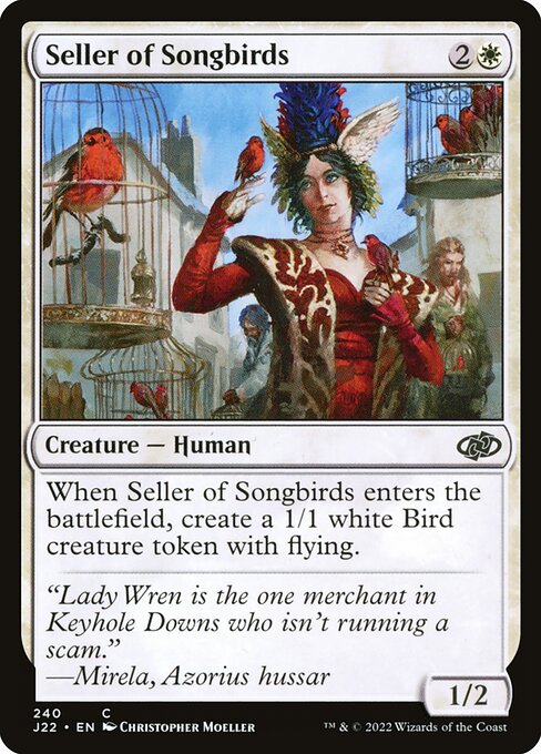 Magic the Gathering Card - Seller of Songbirds - MTG Circle