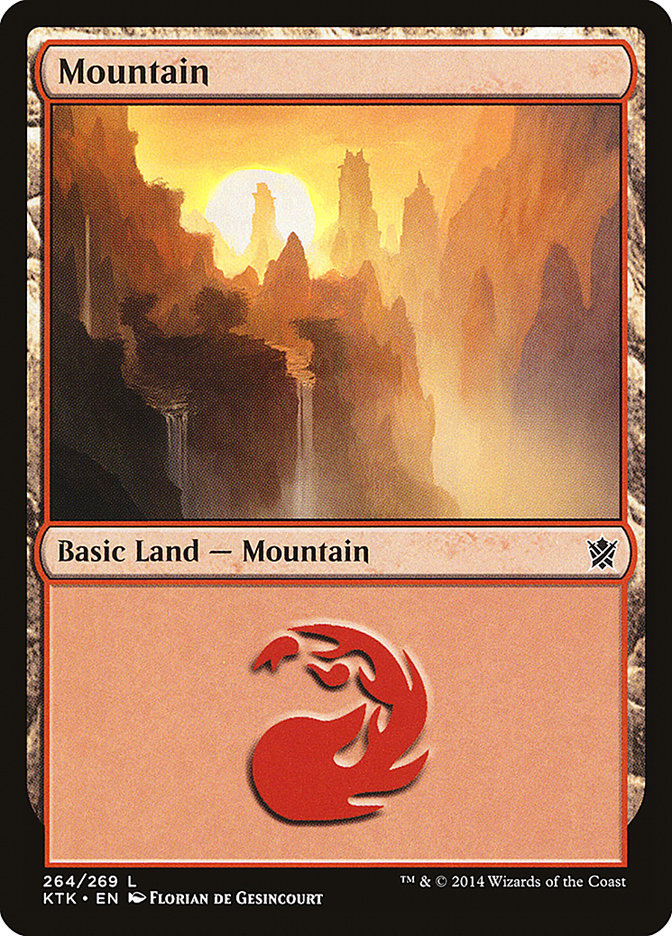 Magic the Gathering Card - Mountain - MTG Circle