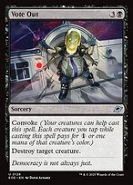 Magic the Gathering Card - Vote Out - MTG Circle