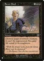 Magic the Gathering Card - Sever Soul - MTG Circle