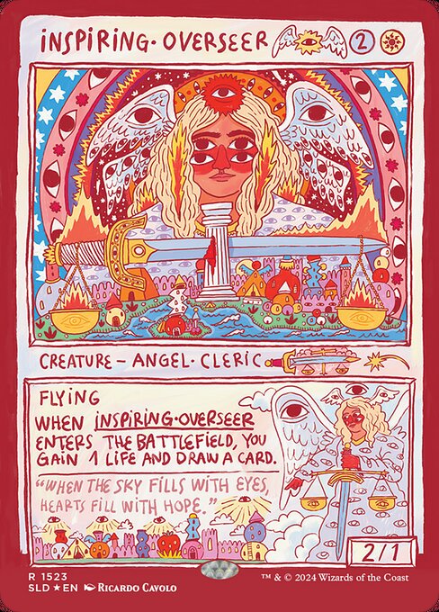 Magic the Gathering Card - Inspiring Overseer - MTG Circle