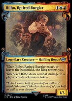 Magic the Gathering Card - Bilbo, Retired Burglar - MTG Circle