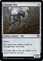 Magic the Gathering Card - Shimmer Myr - MTG Circle