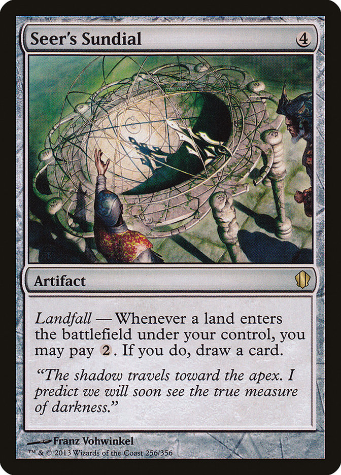 Magic the Gathering Card - Seer's Sundial - MTG Circle