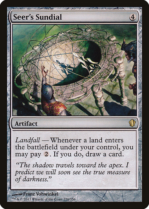 Magic the Gathering Card - Seer's Sundial - MTG Circle