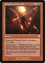 Magic the Gathering Card - Exquisite Firecraft - MTG Circle