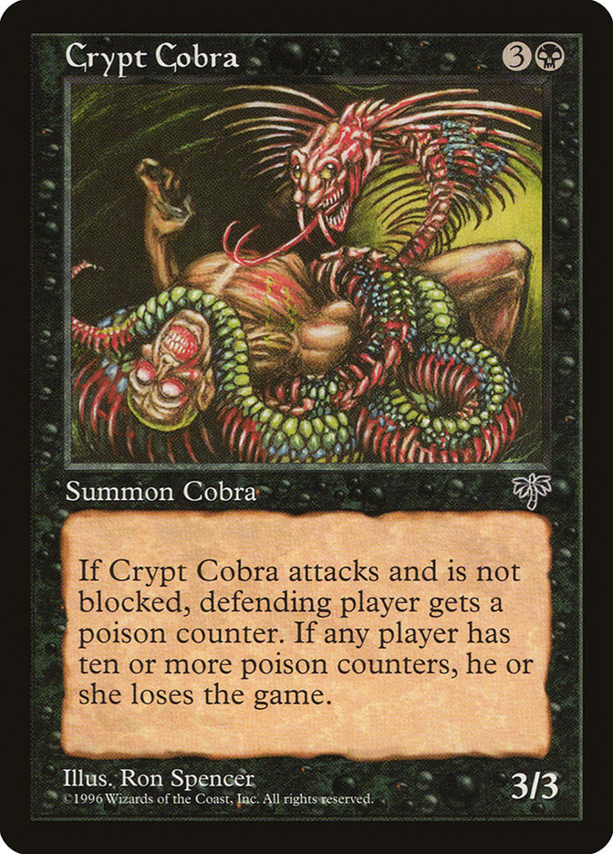 Magic the Gathering Card - Crypt Cobra - MTG Circle