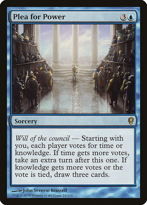 Magic the Gathering Card - Plea for Power - MTG Circle