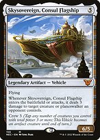 Magic the Gathering Card - Skysovereign, Consul Flagship - MTG Circle