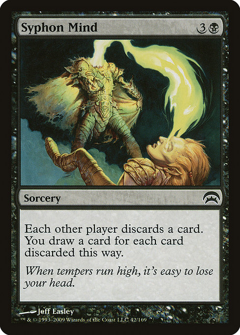 Magic the Gathering Card - Syphon Mind - MTG Circle