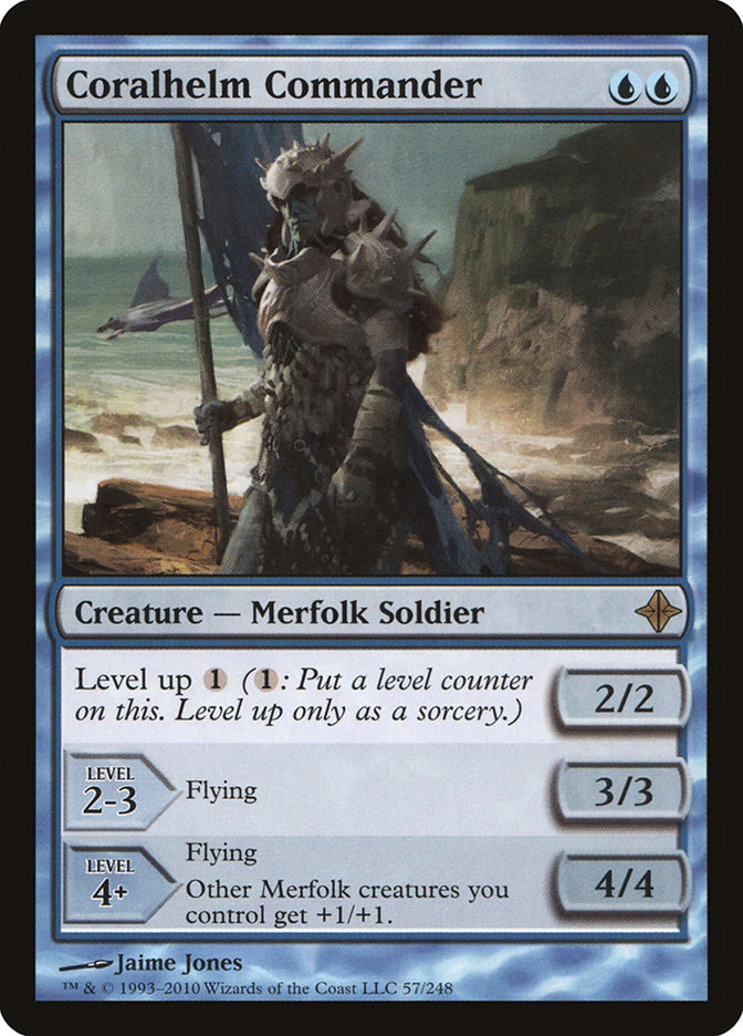 Magic the Gathering Card - Coralhelm Commander - MTG Circle