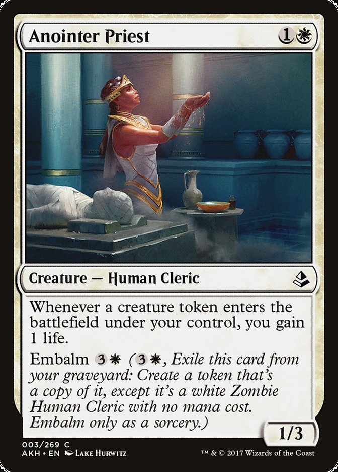 Magic the Gathering Card - Anointer Priest - MTG Circle