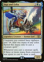 Magic the Gathering Card - Inga and Esika - MTG Circle