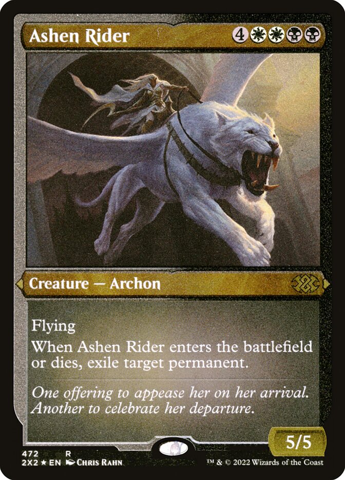 Magic the Gathering Card - Ashen Rider - MTG Circle