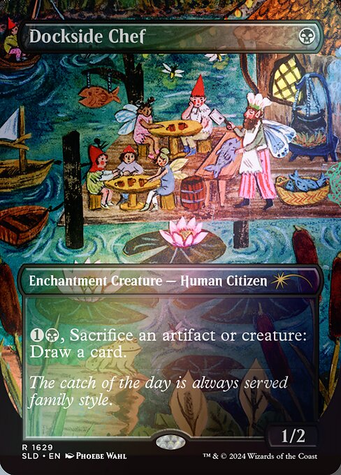 Magic the Gathering Card - Dockside Chef - MTG Circle