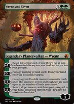 Magic the Gathering Card - Wrenn and Seven - MTG Circle