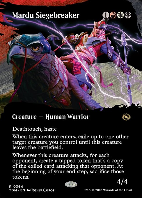Magic the Gathering Card - Mardu Siegebreaker - MTG Circle