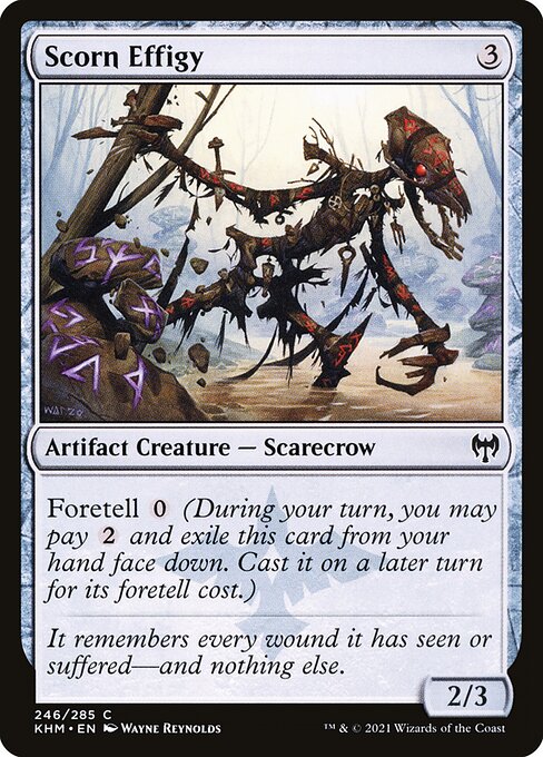 Magic the Gathering Card - Scorn Effigy - MTG Circle