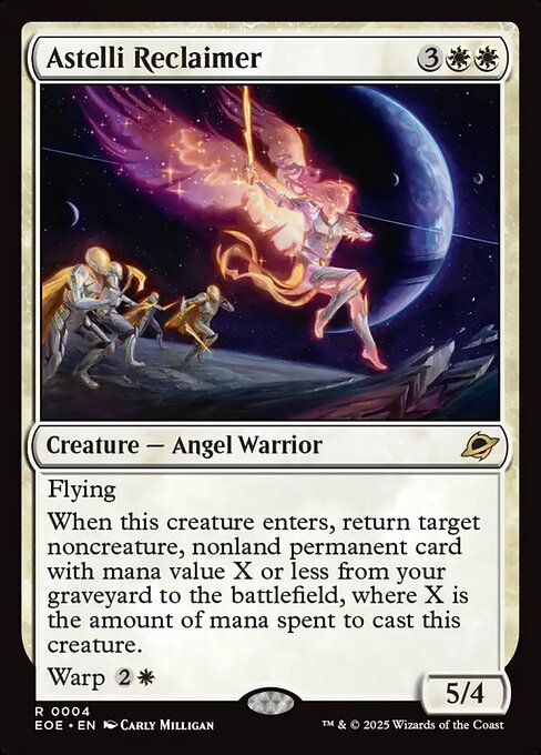 Magic the Gathering Card - Astelli Reclaimer - MTG Circle