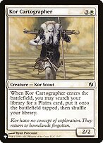 Magic the Gathering Card - Kor Cartographer - MTG Circle