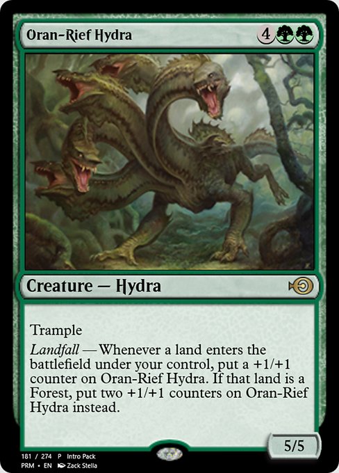 Magic the Gathering Card - Oran-Rief Hydra - MTG Circle