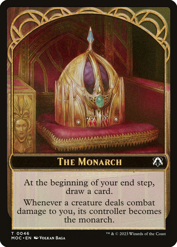 Magic the Gathering Card - The Monarch - MTG Circle