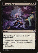 Magic the Gathering Card - Flesh to Dust - MTG Circle