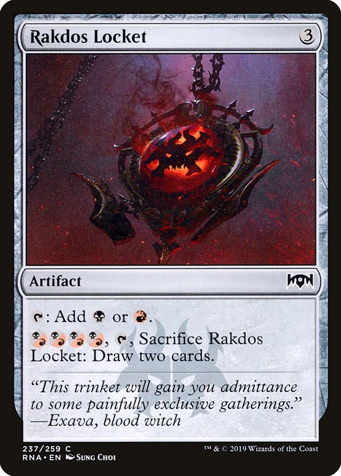 Magic the Gathering Card - Rakdos Locket - MTG Circle