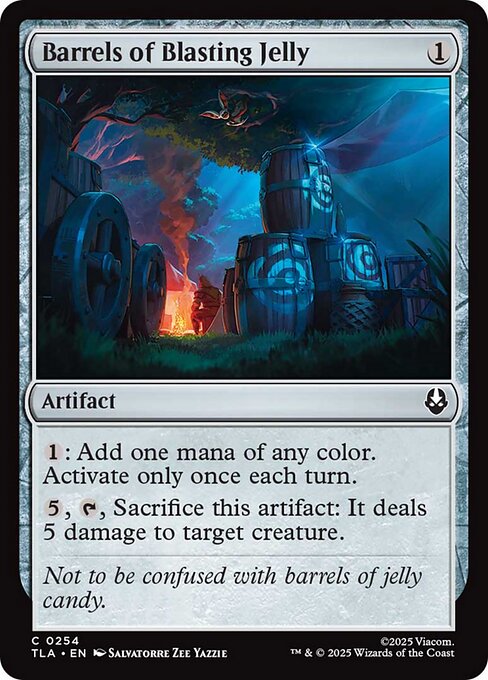 Magic the Gathering Card - Barrels of Blasting Jelly - MTG Circle