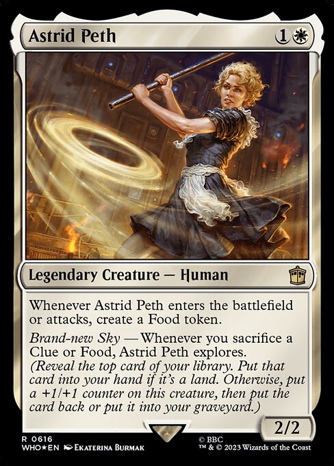 Magic the Gathering Card - Astrid Peth - MTG Circle