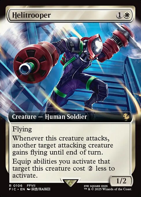 Magic the Gathering Card - Helitrooper - MTG Circle