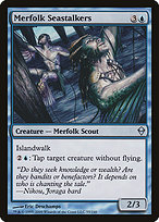 Magic the Gathering Card - Merfolk Seastalkers - MTG Circle
