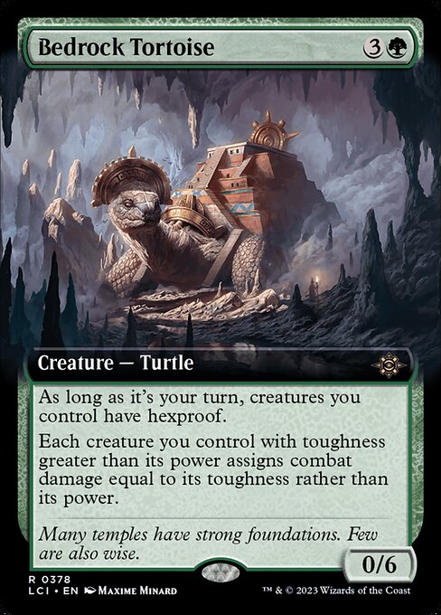 Magic the Gathering Card - Bedrock Tortoise - MTG Circle
