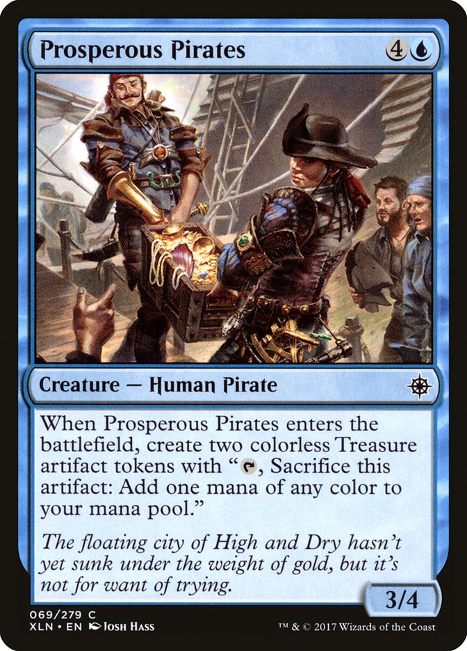 Magic the Gathering Card - Prosperous Pirates - MTG Circle