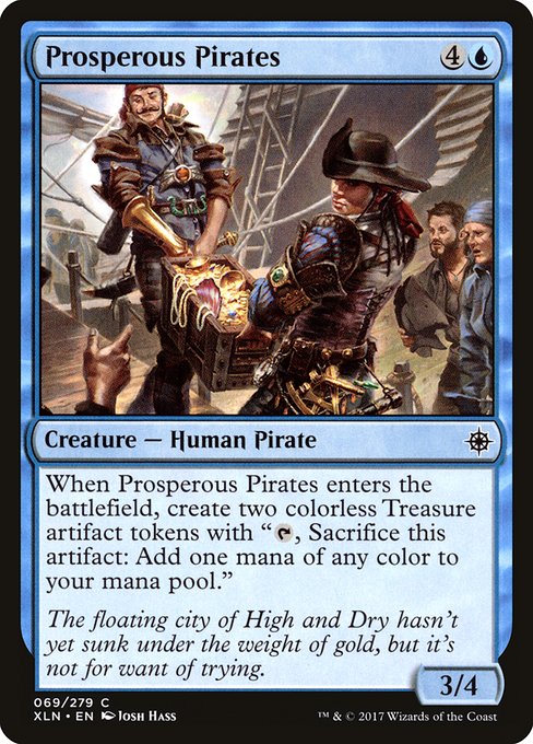 Magic the Gathering Card - Prosperous Pirates - MTG Circle