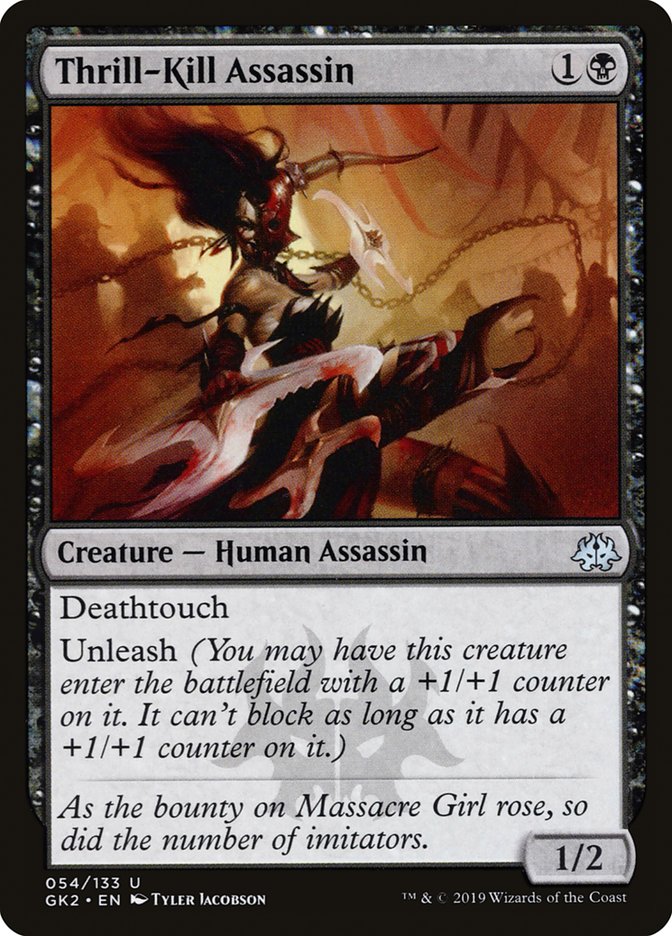 Magic the Gathering Card - Thrill-Kill Assassin - MTG Circle