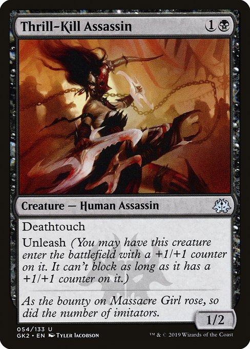 Magic the Gathering Card - Thrill-Kill Assassin - MTG Circle