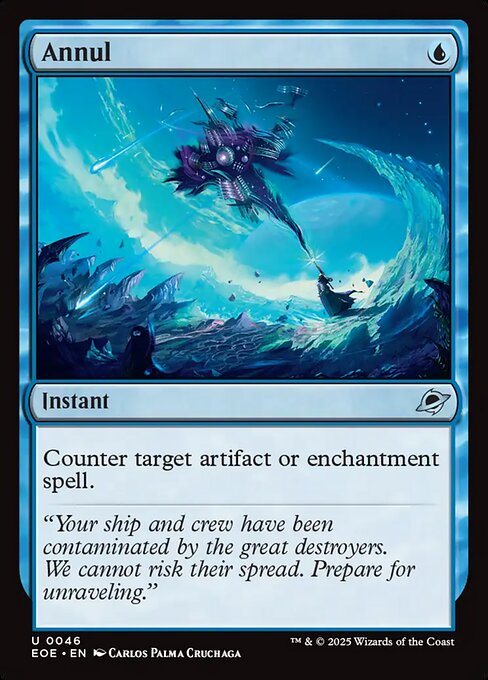 Magic the Gathering Card - Annul - MTG Circle