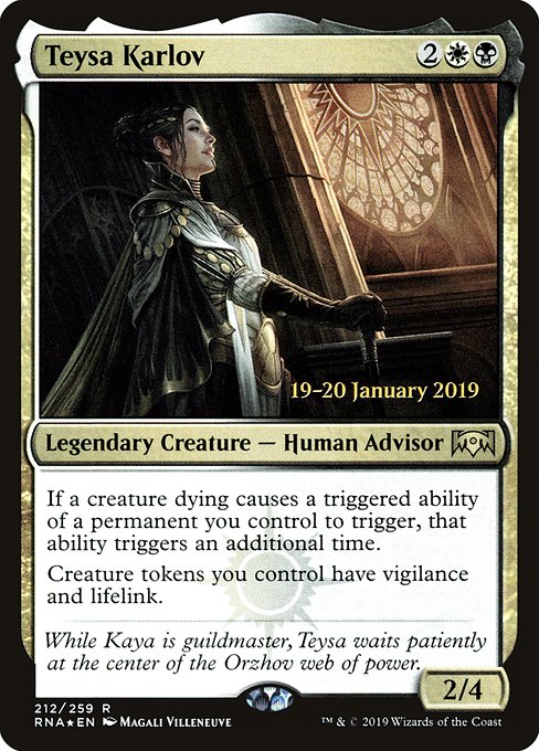 Magic the Gathering Card - Teysa Karlov - MTG Circle