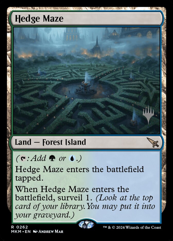 Magic the Gathering Card - Hedge Maze - MTG Circle