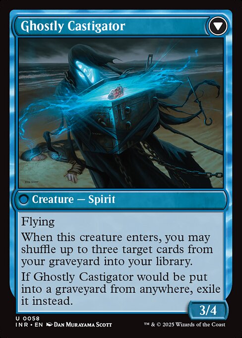 Magic the Gathering Card - Ghostly Castigator - MTG Circle