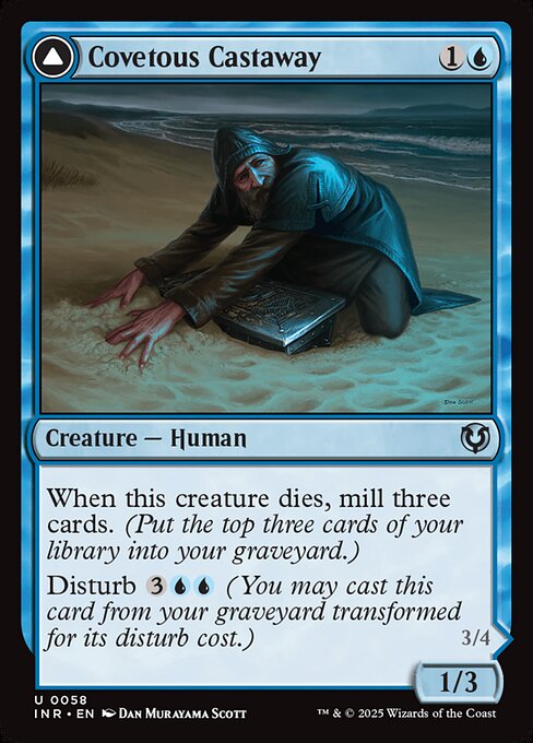 Magic the Gathering Card - Covetous Castaway - MTG Circle