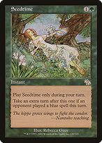 Magic the Gathering Card - Seedtime - MTG Circle
