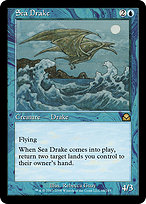Magic the Gathering Card - Sea Drake - MTG Circle