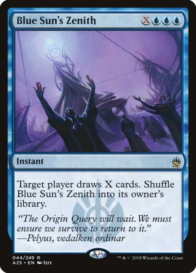 Magic the Gathering Card - Blue Sun's Zenith - MTG Circle